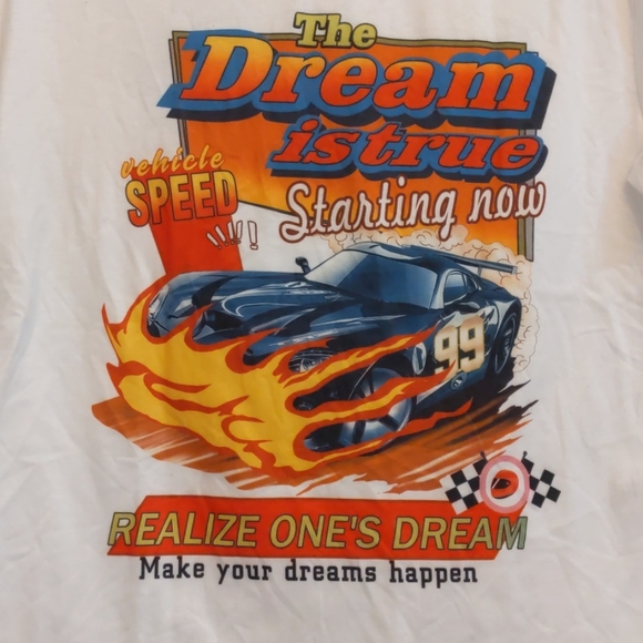 The Dream Is True Car Shirt Sz M Shein 